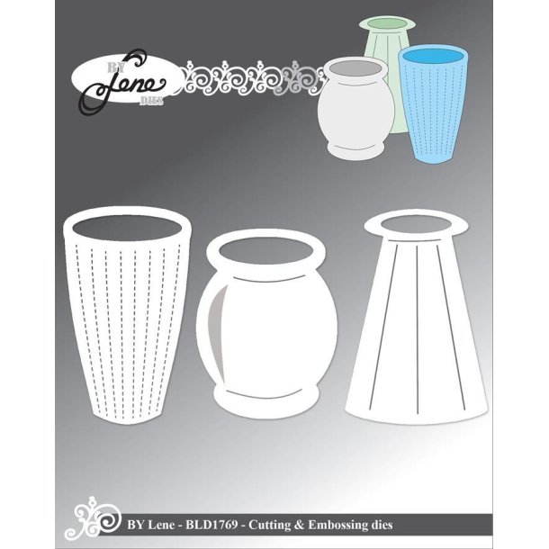 By Lene dies Vases St�rste 8,2x3,6cm
