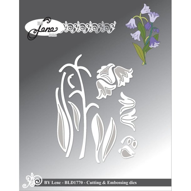 By Lene dies Bellflower St�rste 3,2x8,3cm