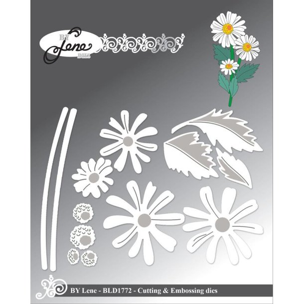 By Lene dies Daisy St�rste 4x4,2cm