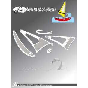 By Lene dies Surfer St�rste 4,7x10cm