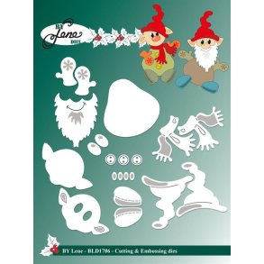 By Lene dies Gnomes Hue 3,9x4cm