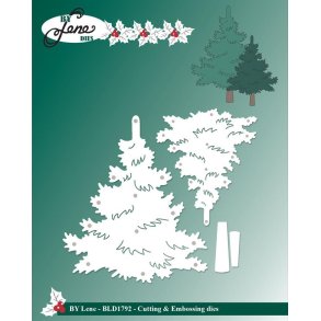 By Lene dies Fir tree St�rste 6,7x7,8cm