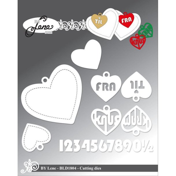 By Lene dies Til og fra St�rste 6,2x5,5cm