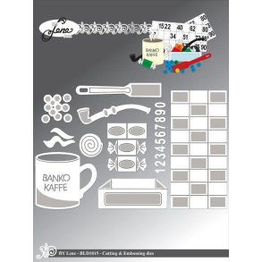 By Lene dies Banko Pankoplade 9x4,3cm