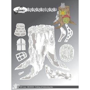 By Lene dies Troll house St�rste 12,5x12,2cm
