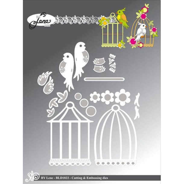 By Lene dies Birdhouse St�rste 4,7x6,6cm