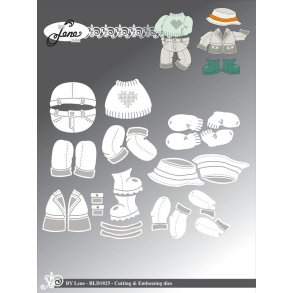 By Lene dies T�j til trolden BLD1816 Hat 4x2cm
