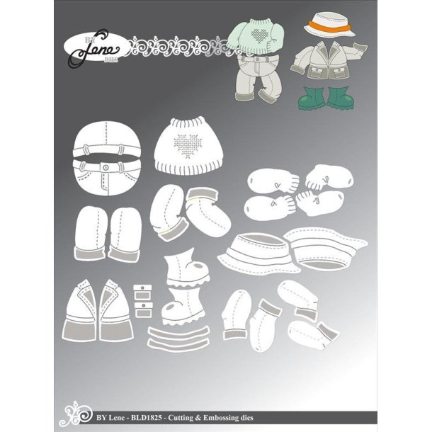 By Lene dies T�j til trolden BLD1816 Hat 4x2cm
