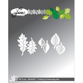 By Lene dies Leaves St�rste 2x4cm