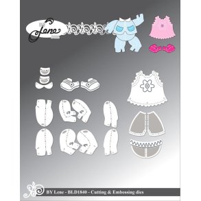 By Lene dies T�j til  BLD1839 St�rste 3,4x2,7cm