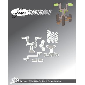 By Lene dies Cykel til BLD1839 St�rste 3,5x3,1cm