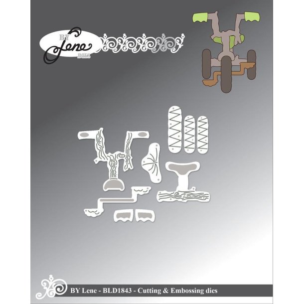 By Lene dies Cykel til BLD1839 St�rste 3,5x3,1cm