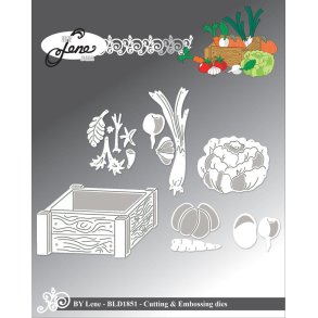 By Lene dies Vegetables St�rste 6,9x4,2cm