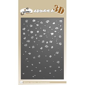 By Lene embossingfolder A6 Snow