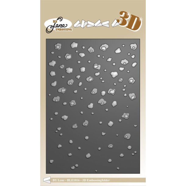 By Lene embossingfolder A6 Snow