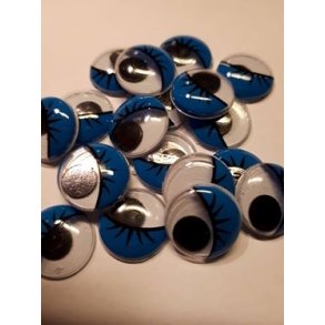 Rulle�jne med vipper og bl� �jenl�g 15 mm Ikke selvkl�bende