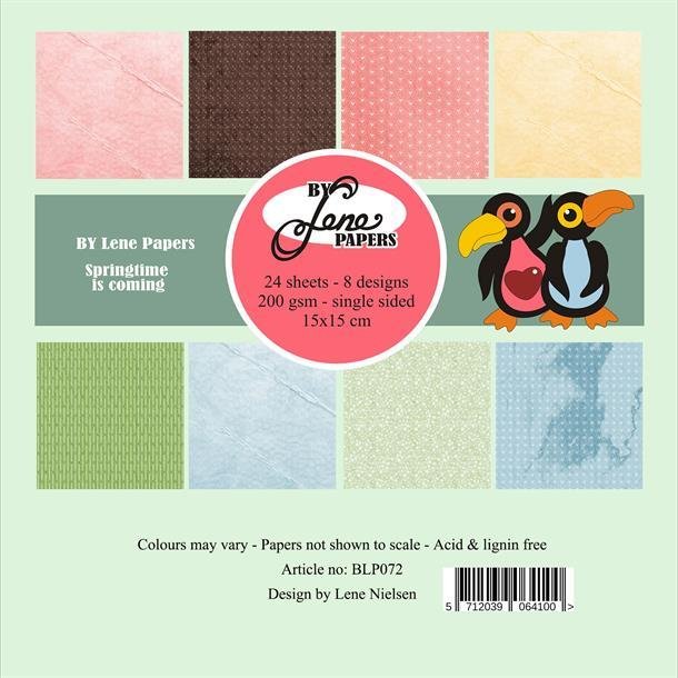 By Lene Springtime is comming 25 ark 15x15cm 200g