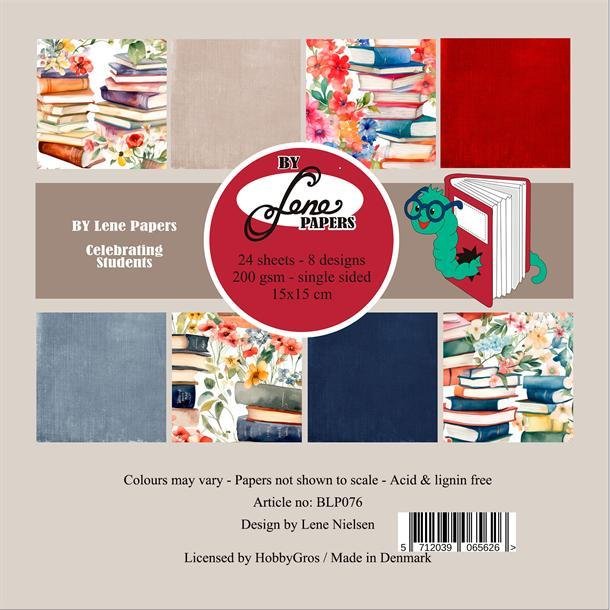 By Lene Celebrating students 24 ark 15x15cm 200g
