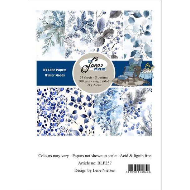By Lene Winter moods 3x8design 15x21cm 200g