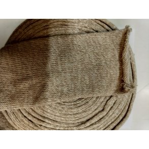Beige-brun meleret 8cm tubestrik 1m
