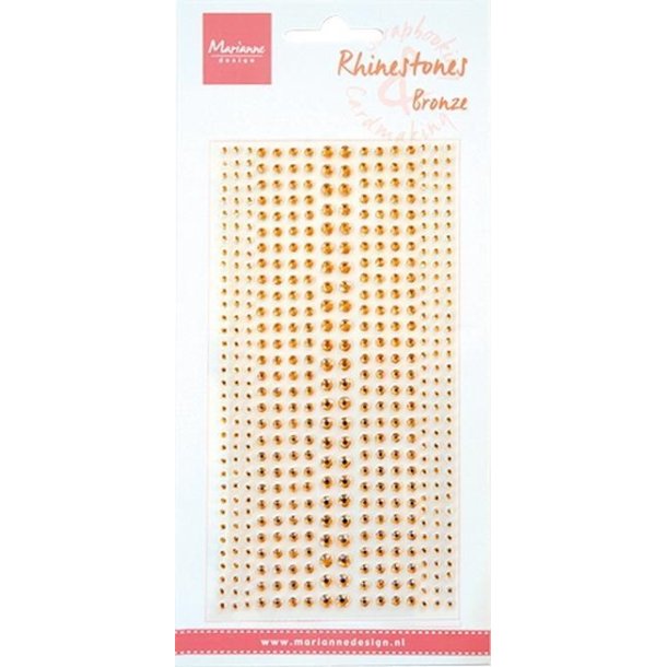  Marianne Design Rhinsten Bronze 2-3-4mm 496stk