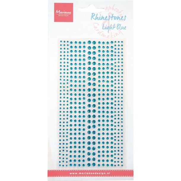 Marianne Design Rhinsten Light blue 2-3-4mm 496stk
