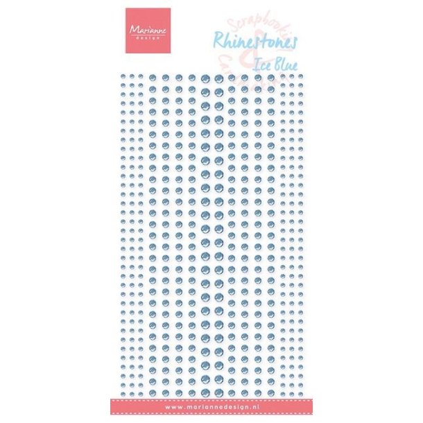 Marianne Design Rhinsten Ice blue 2-3-4mm 496stk
