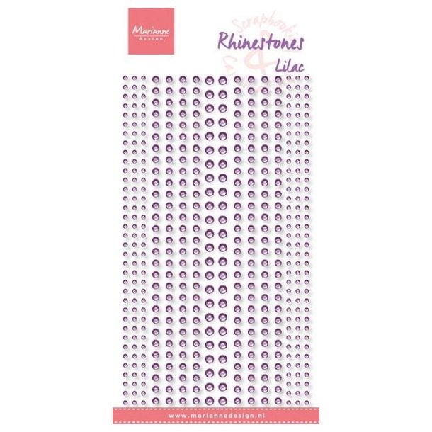 Marianne Design Rhinsten Lilac 2-3-4mm 496stk