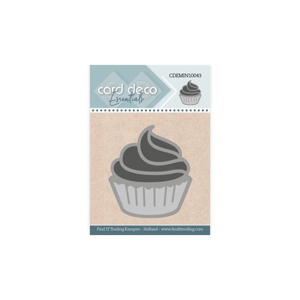 Card Deco dies mini Cupcake 4,2x4,6cm