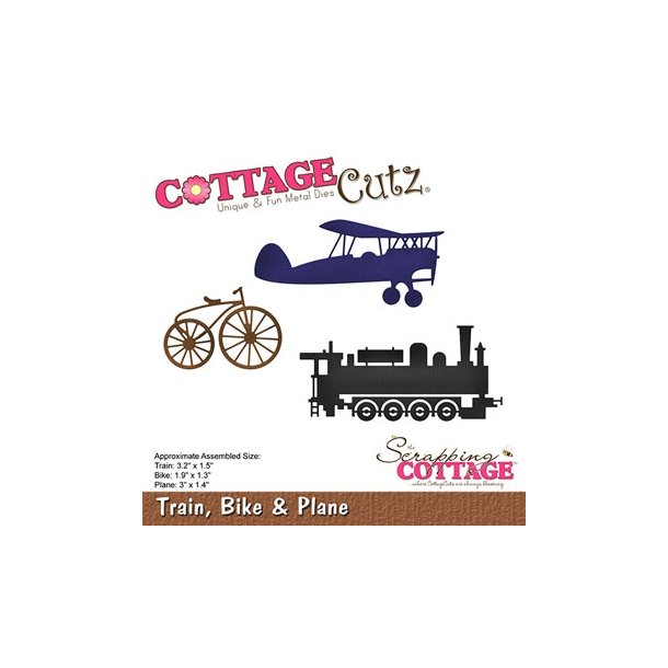 Cottage Cutz die Flyvemaskine, lokomotiv, v�ltepeter