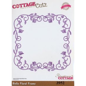 Cottage Cutz die Ramme med blomster