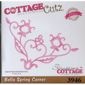 Cottage Cutz die Hj�rne med blomster