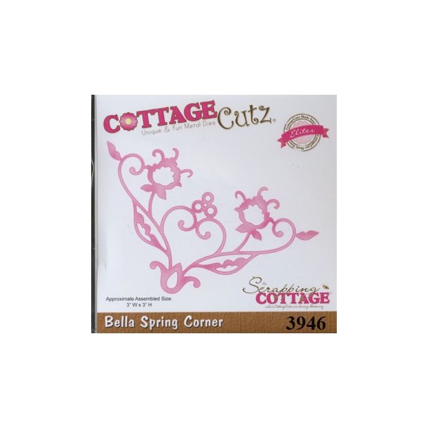 Cottage Cutz die Hj�rne med blomster
