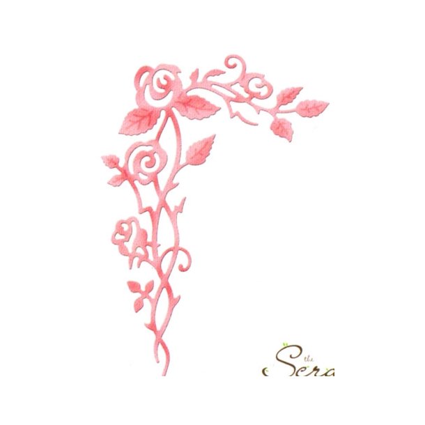 Cottage Cutz die Rosen hj�rne 6,5 x 9 cm