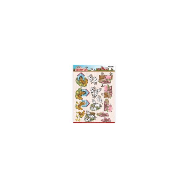  3D Yvonne Creations Bondeg�rdsdyr