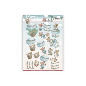 3D Yvonne Creations Bamser og giraffer
