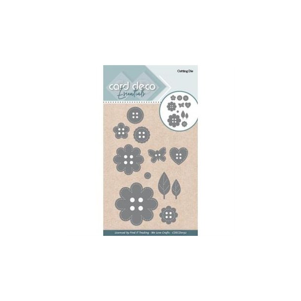 Card Deco die Buttons