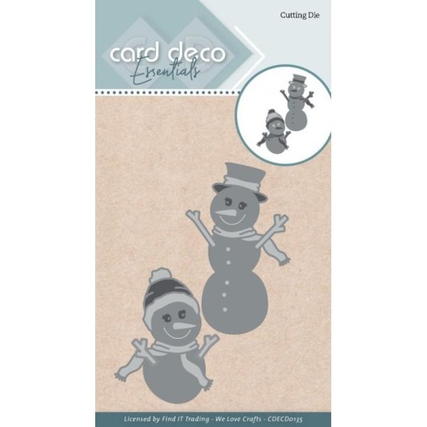 Card Deco dies Snowmen