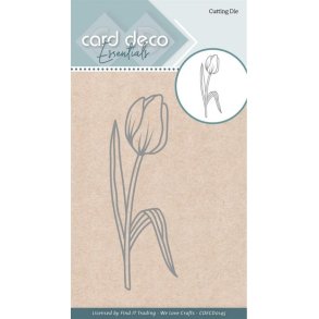 Card Deco die Tulipan