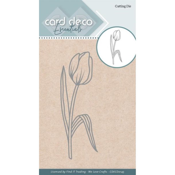 Card Deco die Tulipan