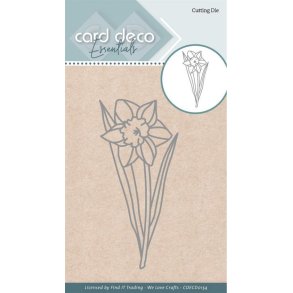 Card Deco dies Daffodil, Narcisser
