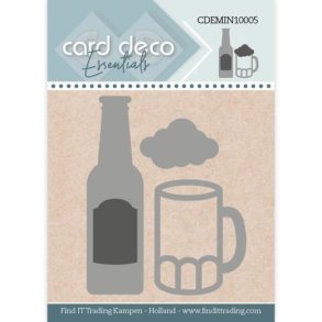 Card Deco dies mini Beer 4,2x5,3cm