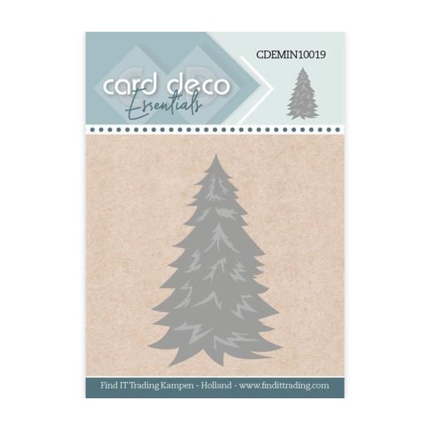 Card Deco Mini Juletr� 3,2x5cm