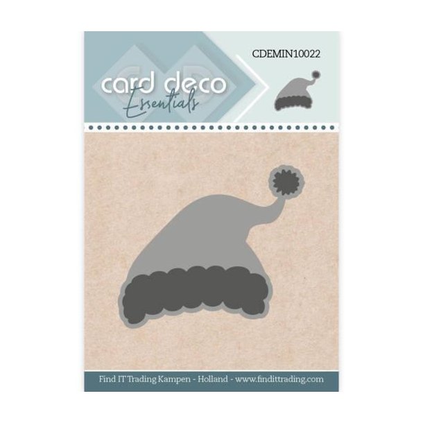 Card Deco dies Mini Nissehue 4,3x3,8cm