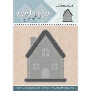 Card Deco die Mini Hus 4x4,9cm