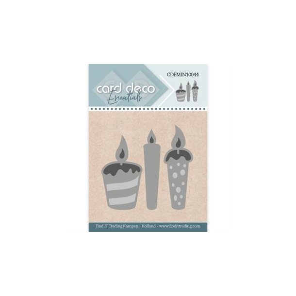 Card Deco dies mini Kager med lys 4,6x4,3cm
