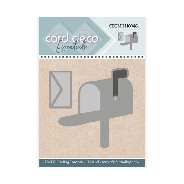 Card Deco dies mini Postkasse 4,7x4,5cm