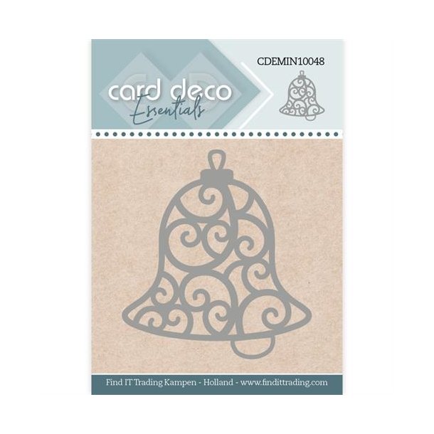Card Deco dies mini Klokke 4,5x5cm