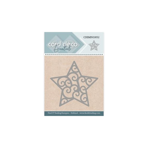 Card Deco dies mini Stjerne 4,9x4,6cm