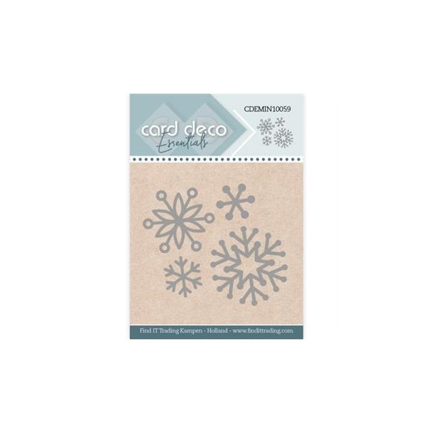 Card Deco dies mini Iskrystaller 5x4,2cm